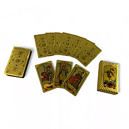 Карти Таро DUKE Райдер-Уейта 78 шт Золотистий (DN35971)