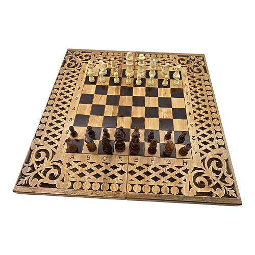 Набір ігор No Brand 56x28x6 см Коричневий (DN36053)