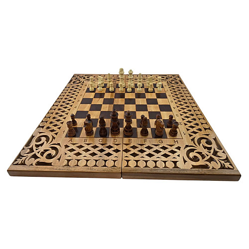 Набір ігор No Brand 56x28x6 см Коричневий (DN36053)