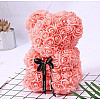 Мишка из роз No Brand 3D Teddy Flower 25 см Розовый (2104618700)
