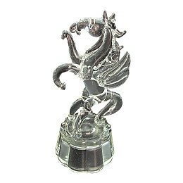 Статуэтка No Brand Конь Пегас 10x4 см Прозрачный (DN27036C)