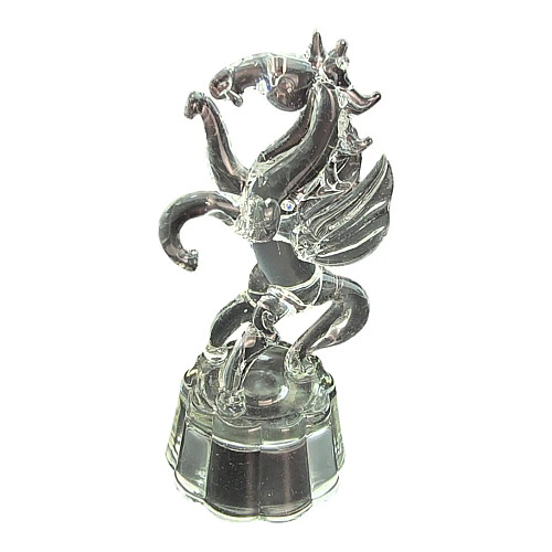 Статуэтка No Brand Конь Пегас 10x4 см Прозрачный (DN27036C)
