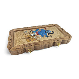 Нарди No Brand Джин 53x29x5 см Коричневий (DN35221)