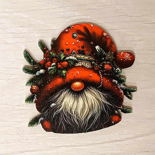 Декоративная игрушка-декор Luxyart Гном 7х7 см Разноцветный (DN-876)