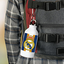 Фляга No Brand Real Madrid 500 мл Белый (flyaga-7)