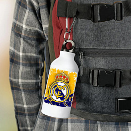 Фляга No Brand Real Madrid 500 мл Белый (flyaga-8)