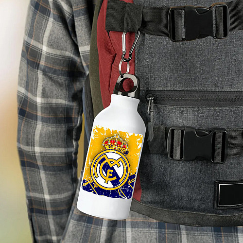 Фляга No Brand Real Madrid 500 мл Белый (flyaga-8)