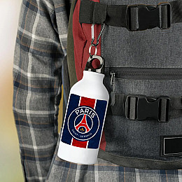Фляга No Brand PSG футбольный клуб 500 мл Белый (flyaga-9)