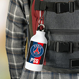 Фляга No Brand PSG футбольный клуб 500 мл Белый (flyaga-10)