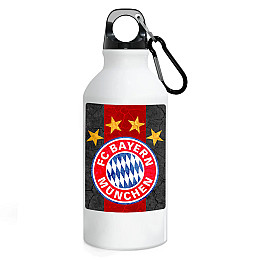 Фляга No Brand Бавария футбольный клуб 500 мл Белый (flyaga-11)