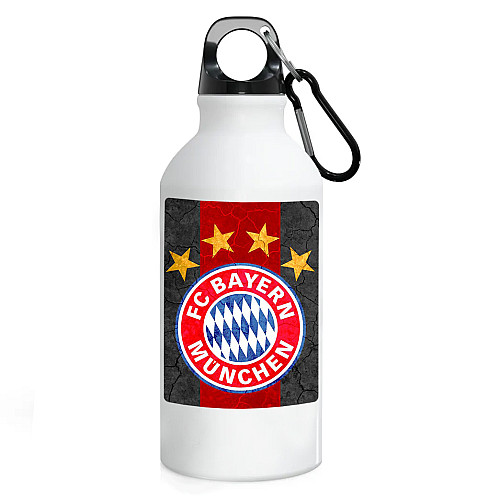 Фляга No Brand Бавария футбольный клуб 500 мл Белый (flyaga-11)
