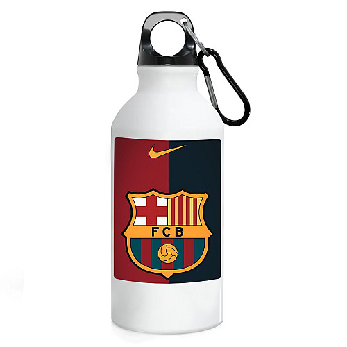 Фляга No Brand Барселона футбольный клуб 500 мл Белый (flyaga-12)