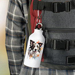 Фляга No Brand Собака 500 мл Белая (flyaga-29)