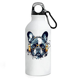 Фляга No Brand Собака 500 мл Белая (flyaga-30)