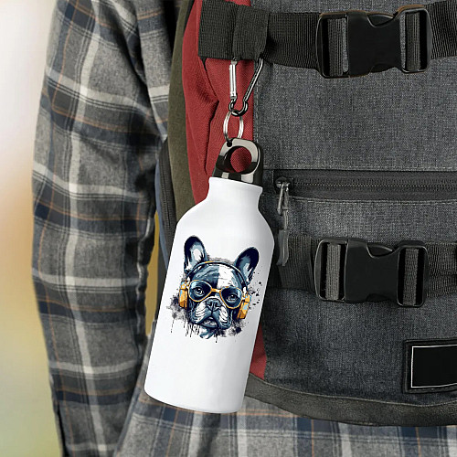 Фляга No Brand Собака 500 мл Белая (flyaga-30)