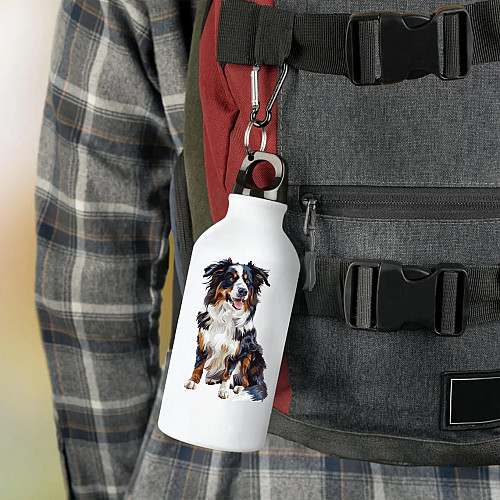 Фляга No Brand Собака 500 мл Белая (flyaga-33)