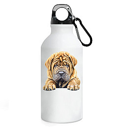 Фляга No Brand Собака 500 мл Белая (flyaga-36)