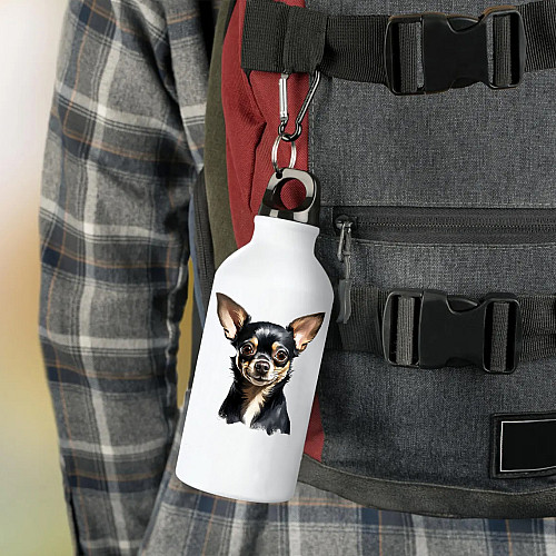 Фляга No Brand Собака 500 мл Белая (flyaga-37)