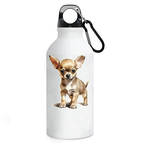 Фляга No Brand Собака 500 мл Белая (flyaga-38)