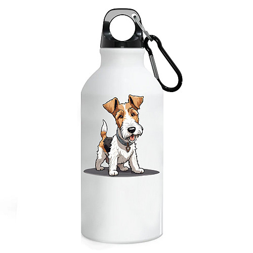 Фляга No Brand Собака 500 мл Белая (flyaga-40)