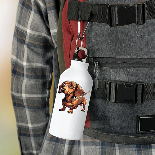 Фляга No Brand Собака 500 мл Белая (flyaga-41)