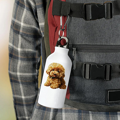 Фляга No Brand Собака 500 мл Белая (flyaga-43)