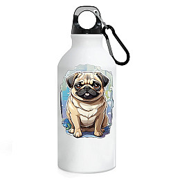 Фляга No Brand Собака 500 мл Белая (flyaga-44)