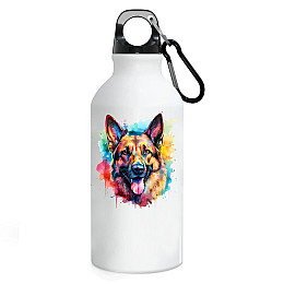 Фляга No Brand Собака 500 мл Белая (flyaga-46)