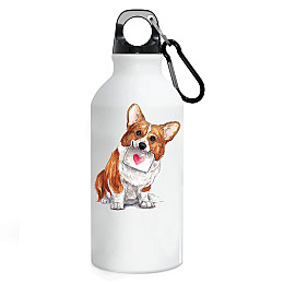 Фляга No Brand Собака 500 мл Белая (flyaga-47)