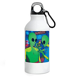 Фляга No Brand Пришелец 500 мл Белый (flyaga-49)