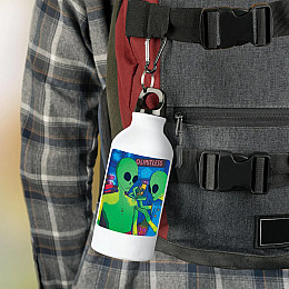 Фляга No Brand Пришелец 500 мл Белый (flyaga-49)