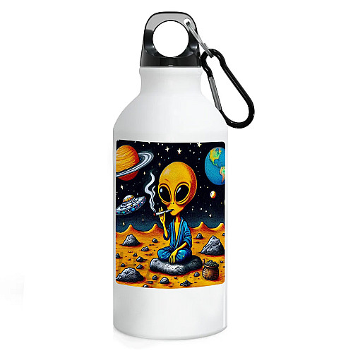 Фляга No Brand Пришелец 500 мл Белый (flyaga-50)