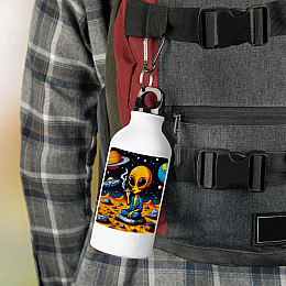 Фляга No Brand Пришелец 500 мл Белый (flyaga-50)