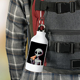 Фляга No Brand Пришелец 500 мл Белый (flyaga-54)