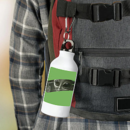 Фляга No Brand Пришелец 500 мл Белый (flyaga-53)