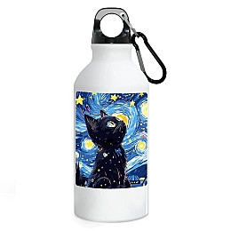 Фляга No Brand Коты 500 мл Белый (flyaga-58)