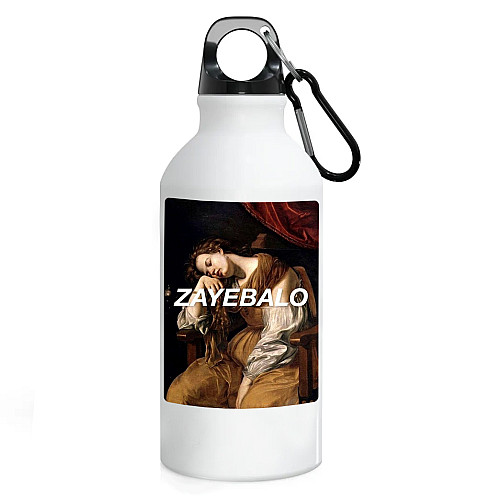 Фляга No Brand Мем 500 мл Белый (flyaga-72)