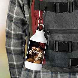 Фляга No Brand Мем 500 мл Белый (flyaga-72)