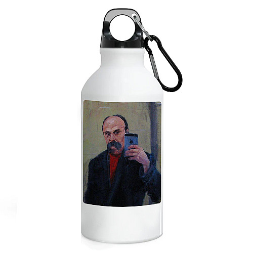 Фляга No Brand Патриотическая 500 мл Белый (flyaga-73)