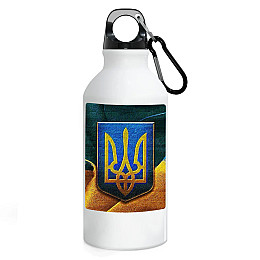 Фляга No Brand Патриотическая 500 мл Белый (flyaga-79)