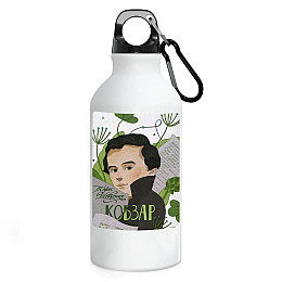 Фляга No Brand Патриотическая 500 мл Белый (flyaga-80)