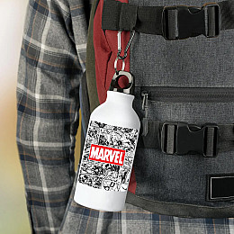 Фляга No Brand Марвел 500 мл Белый (flyaga-93)