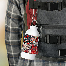 Фляга No Brand Марвел 500 мл Белый (flyaga-95)