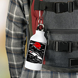 Фляга No Brand Авто 500 мл Белый (flyaga-a-12)