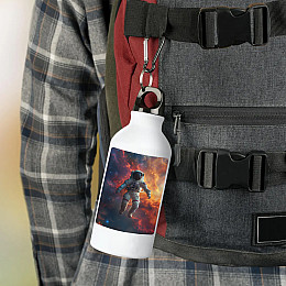 Фляга No Brand Космос 500 мл Белый (flyaga-b-6)