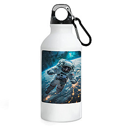 Фляга No Brand Космос 500 мл Белый (flyaga-b-7)