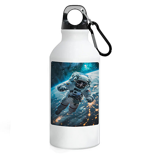 Фляга No Brand Космос 500 мл Белый (flyaga-b-7)