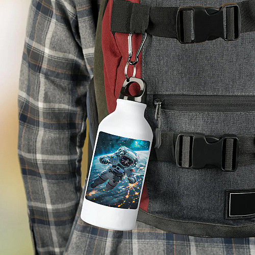 Фляга No Brand Космос 500 мл Белый (flyaga-b-7)