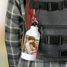 Фляга No Brand Мама 500 мл Белый (flyaga-b-11)