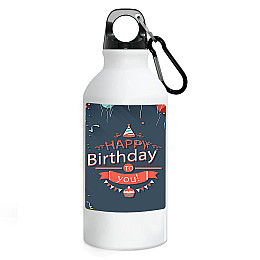 Фляга No Brand День рождения 500 мл Белый (flyaga-dn-6)